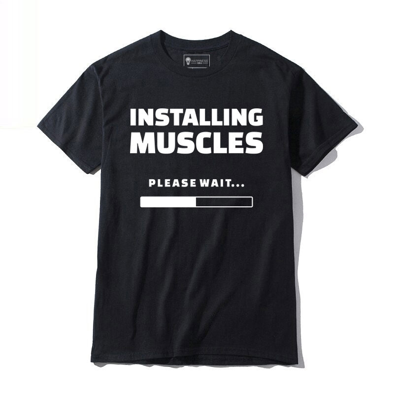 Installing Muscle Workout T-shirt