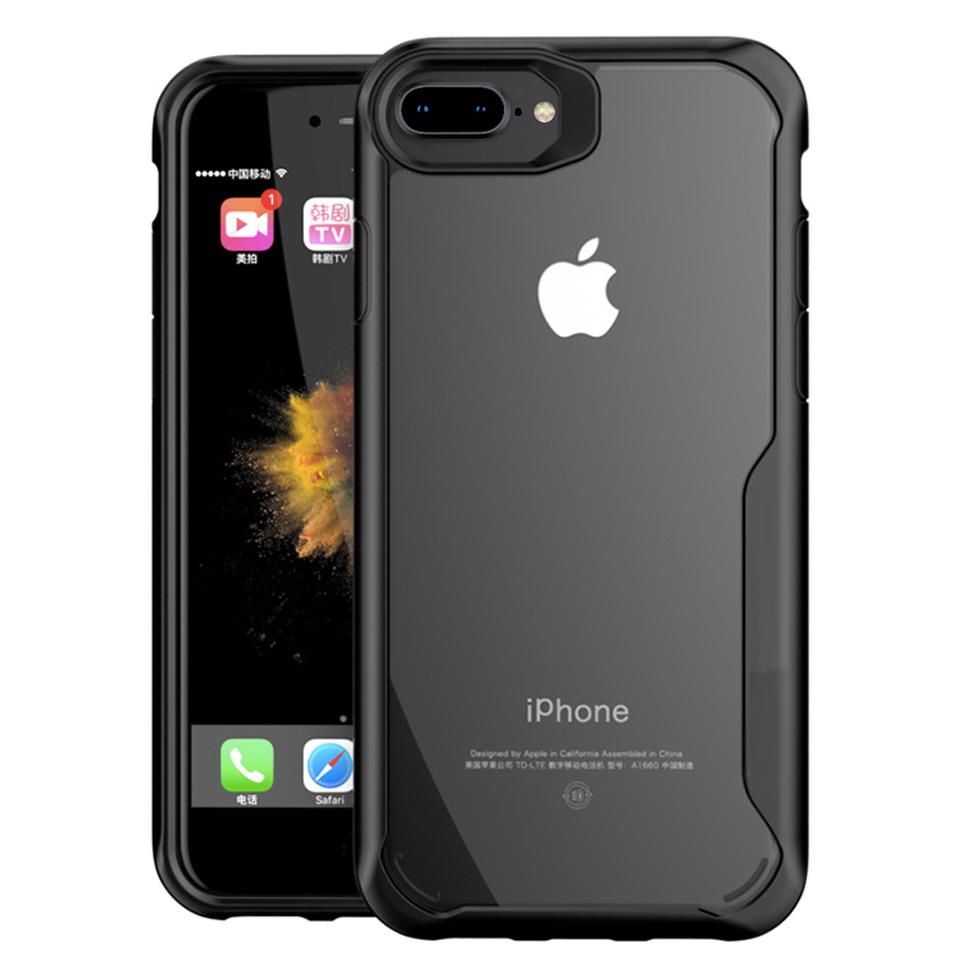 iPhone 7 Plus Transparent Bumper Case - Happiness Idea