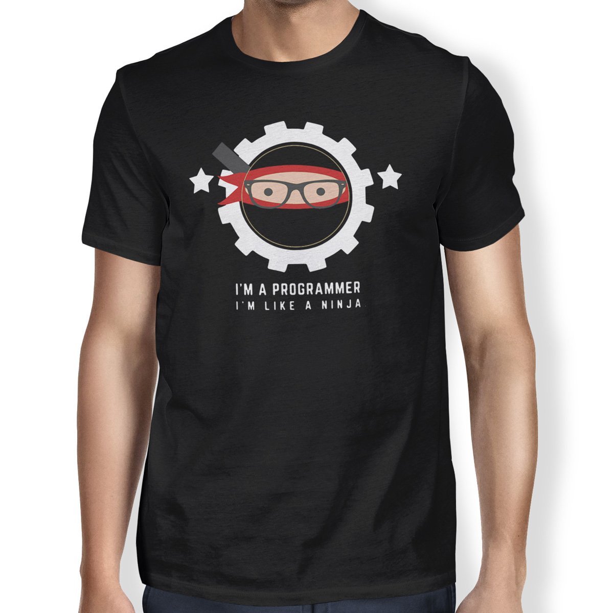 Ninja Programmer Unisex T-shirt - Happiness Idea