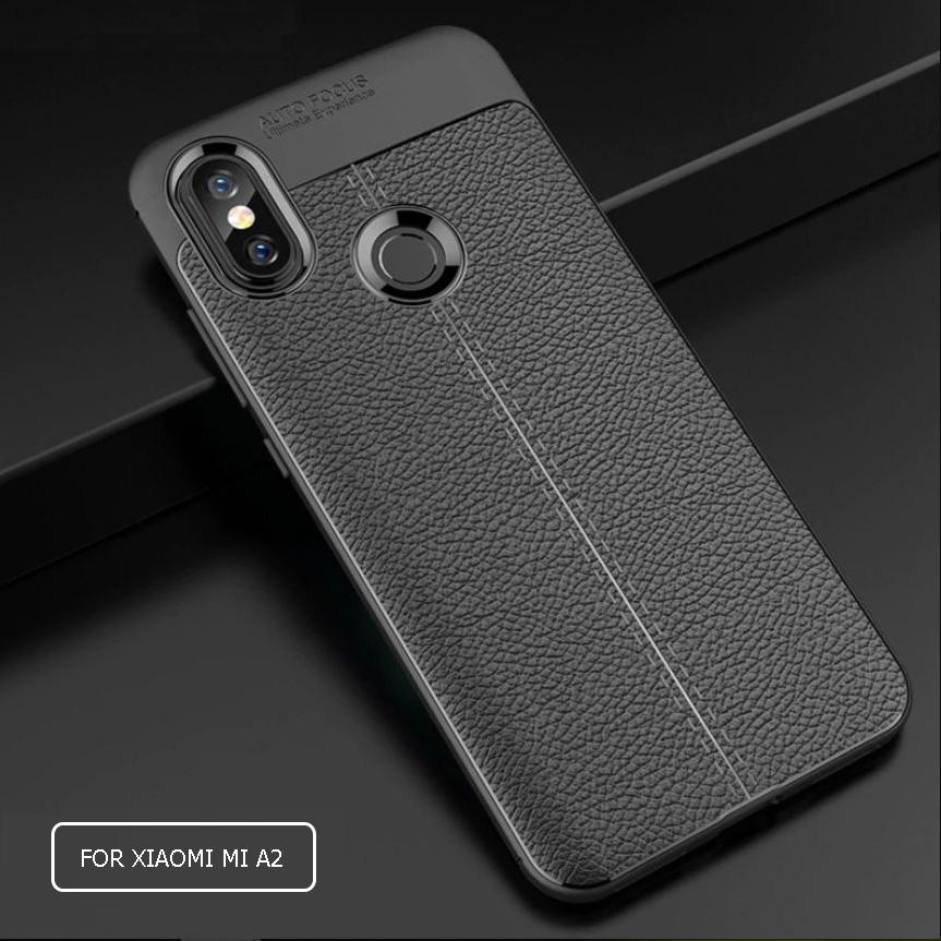 Xiaomi Mi A2 Leather Design TPU Case - Happiness Idea