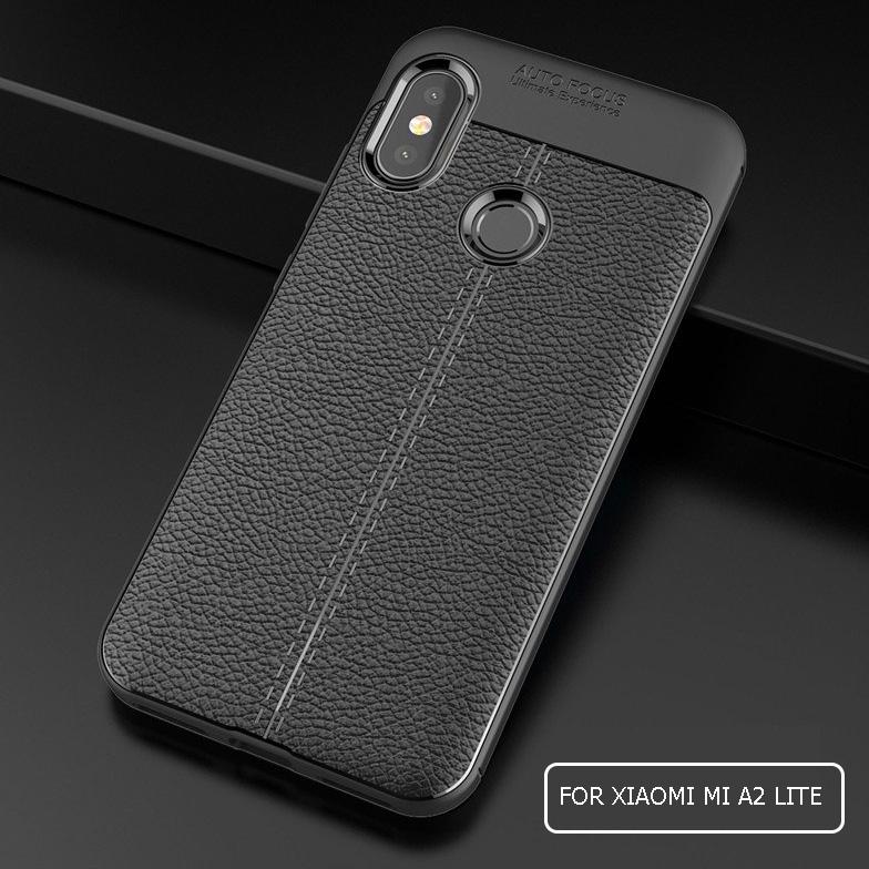 Xiaomi Mi A2 Lite Leather Design TPU Case - Happiness Idea