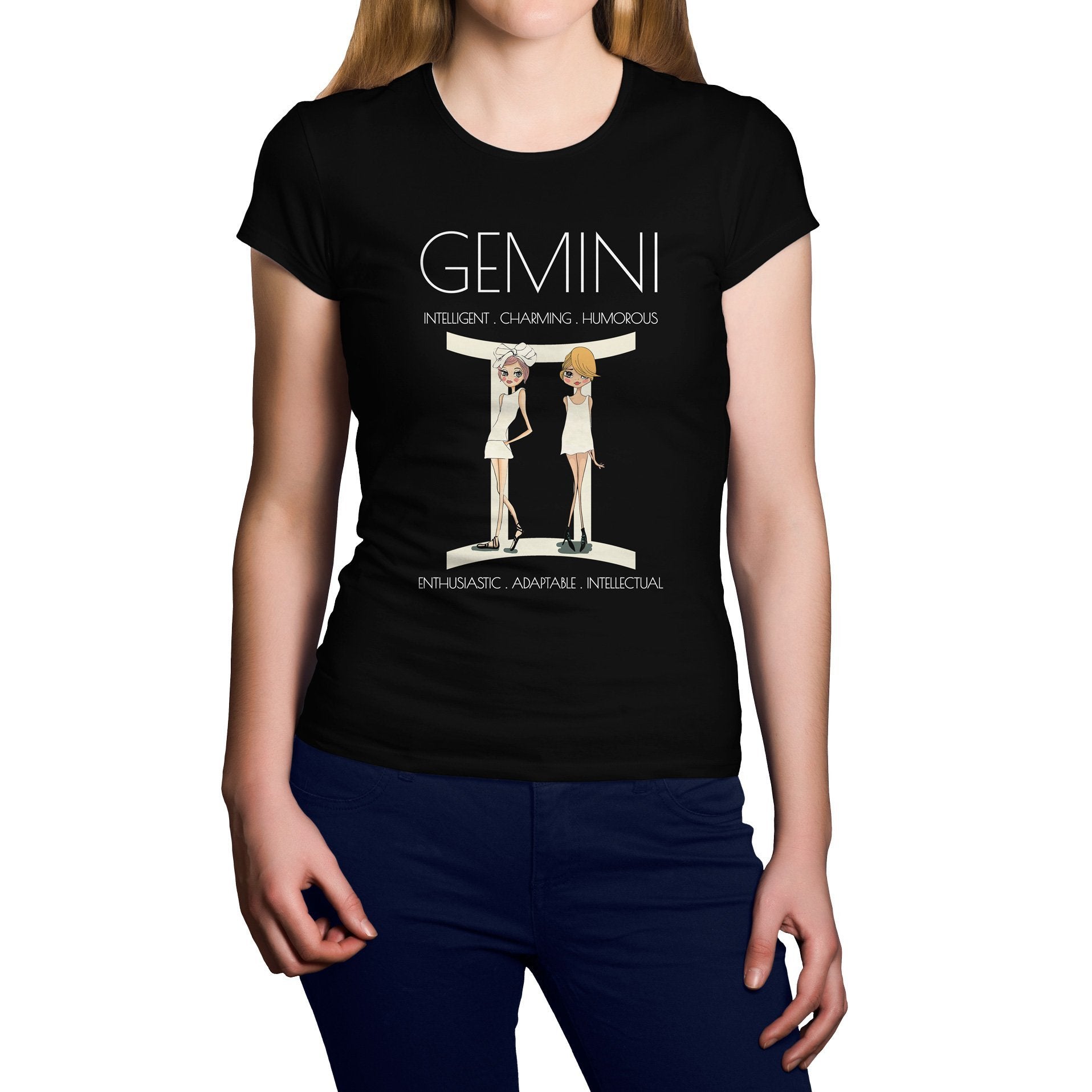 Horoscope Gemini Short Sleeve Shirt - Happiness Idea