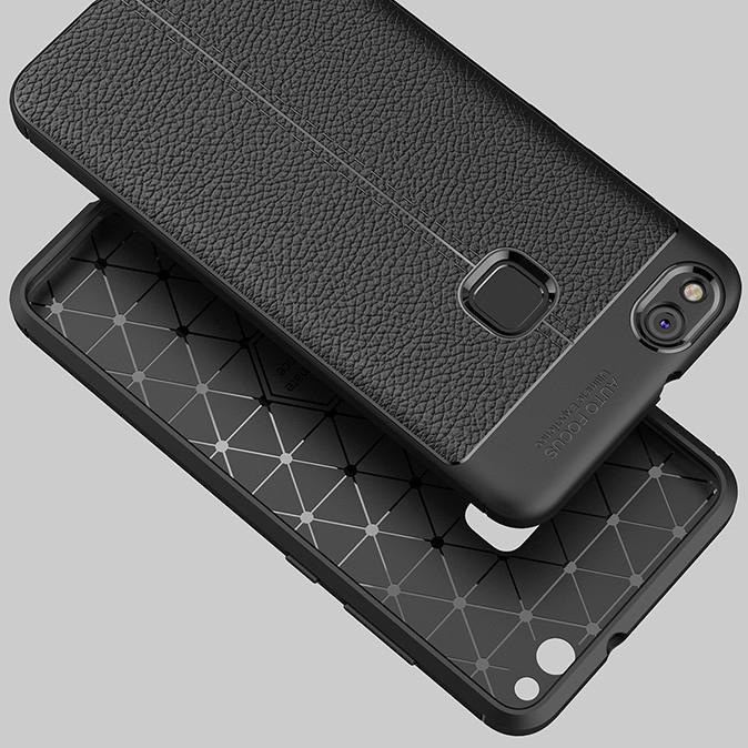 Huawei P10 Lite Leather Design TPU Case - Happiness Idea