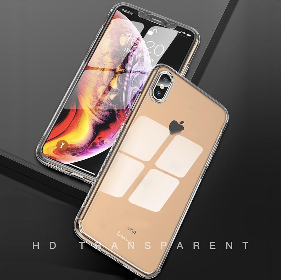 iPaky 360° Clear Case for iPhone XR - Happiness Idea