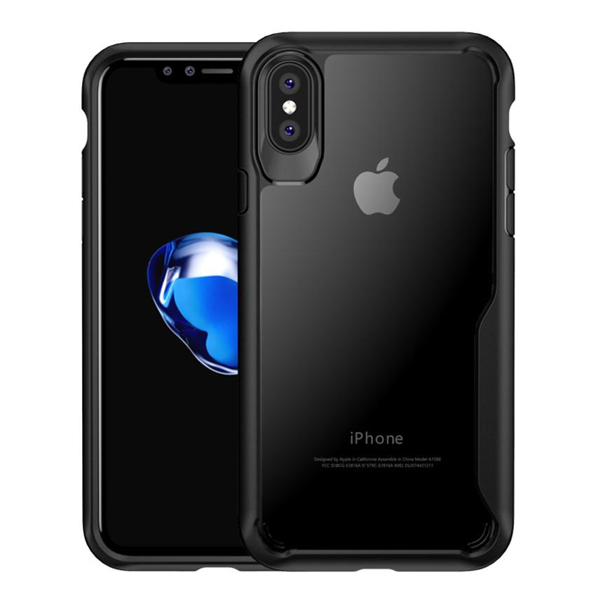 iPhone XS Max Transparent Bumper Case - Happiness Idea