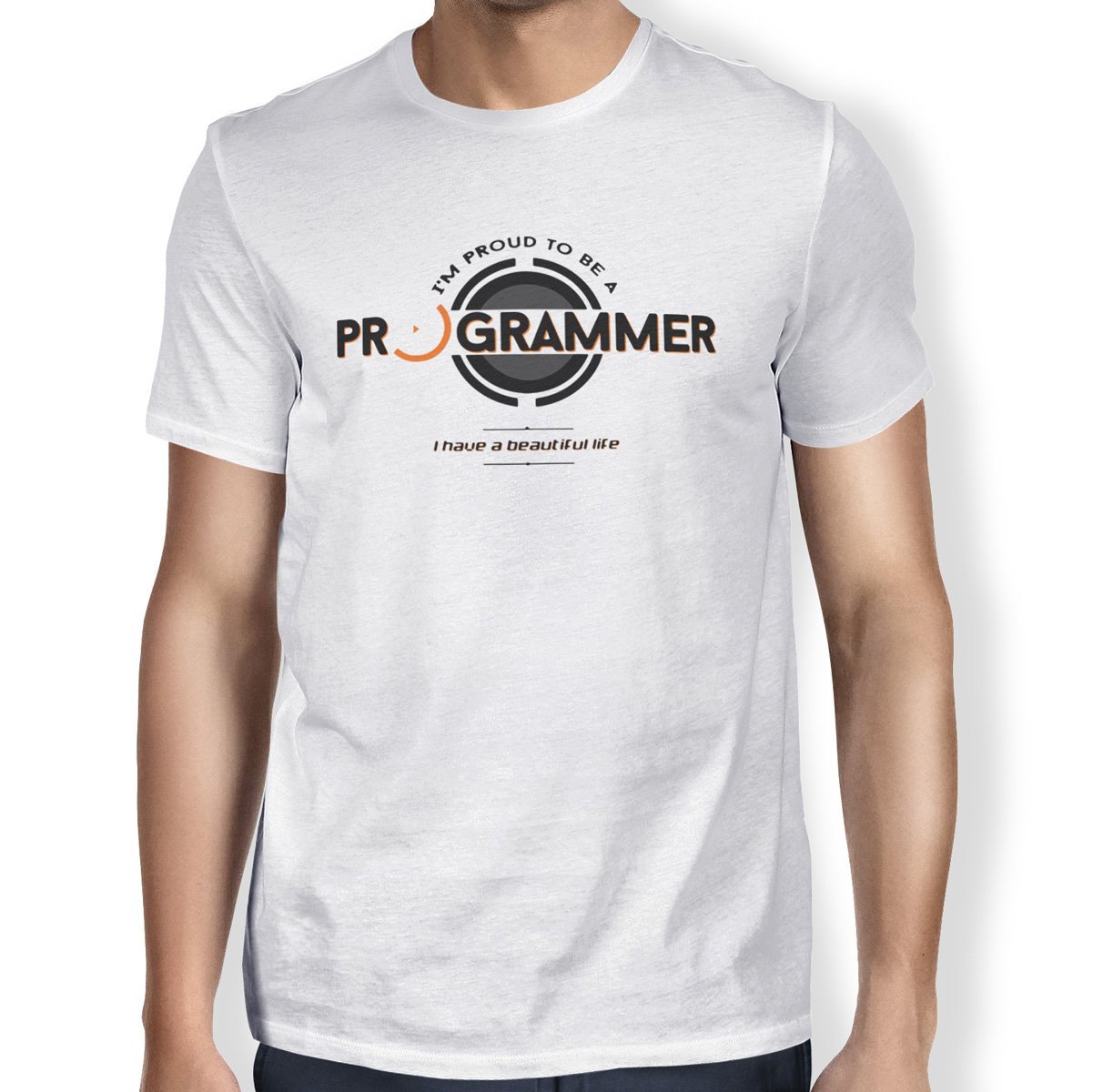 Proud Programmer Unisex T-shirt - Happiness Idea