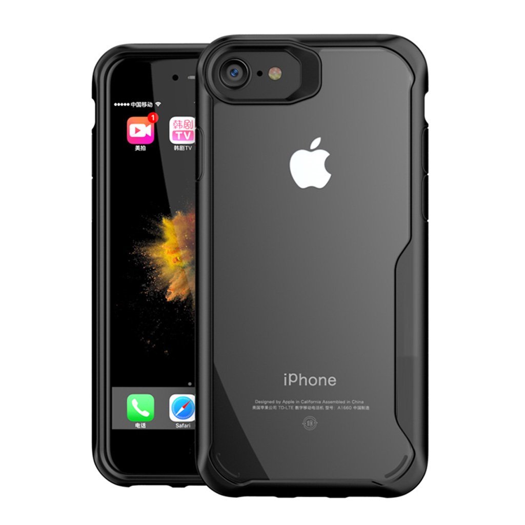 Transparent Bumper Case for iPhone 8 / 8+ - Happiness Idea