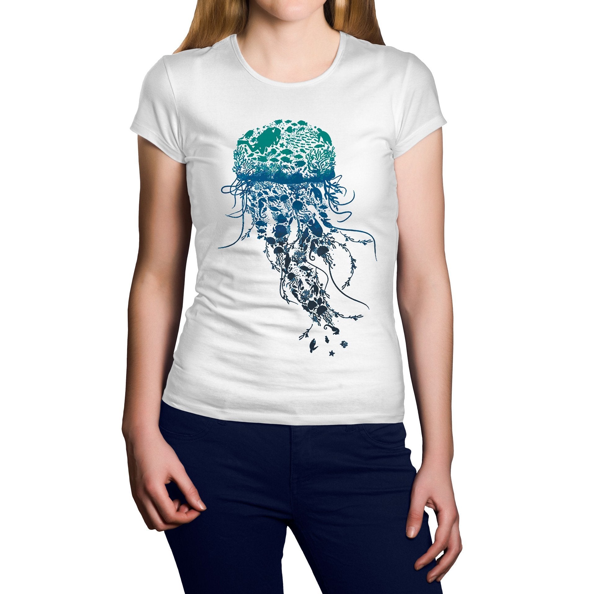 Underwater World Short Sleeve Shirt - Happiness Idea